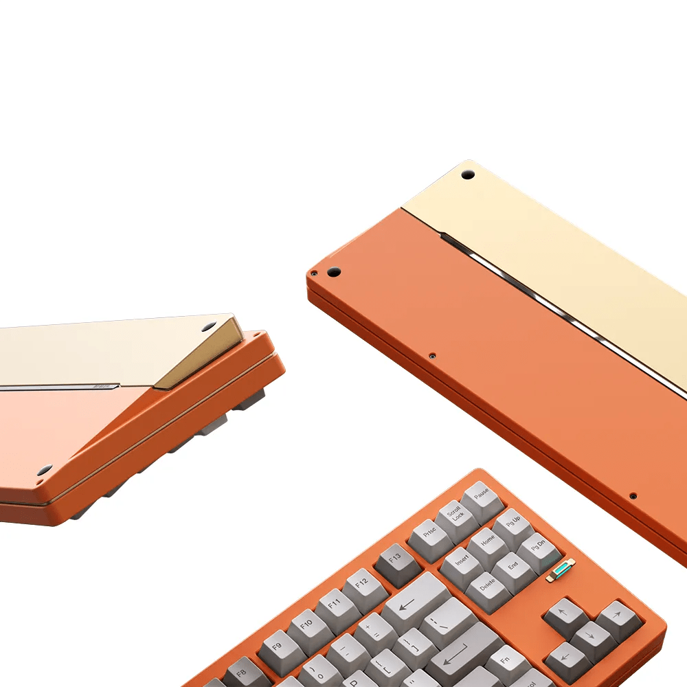 [GB] Wind Studio Wind X80 Keyboard Kit - Spray - coated Orange - Divinikey