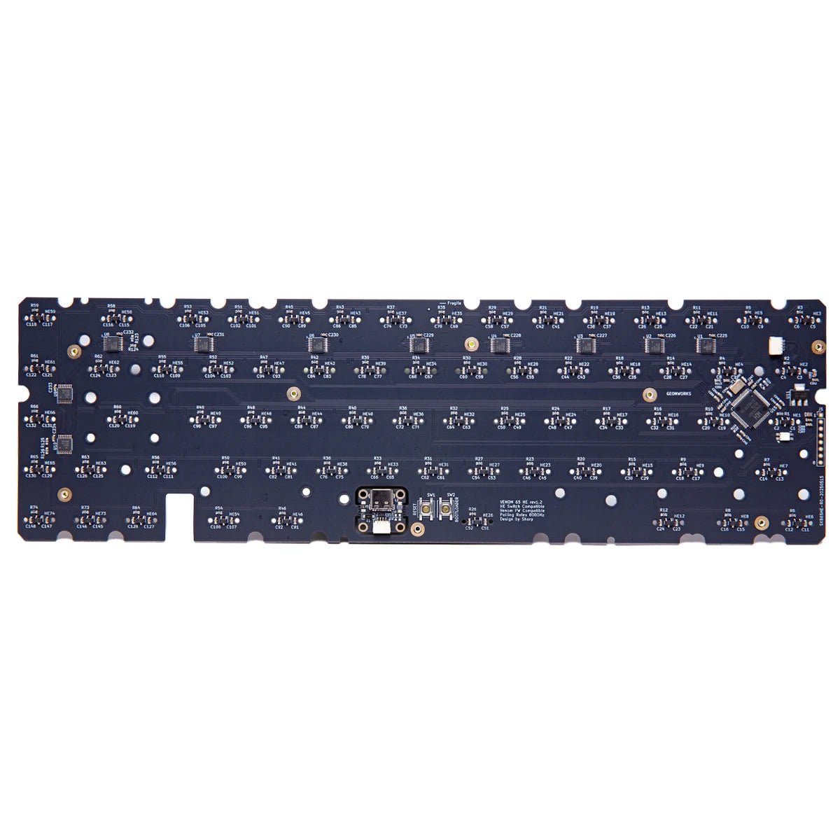 Geon Venom 65 HE PCB - Divinikey