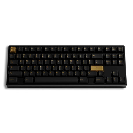 GMK Black and Gold Keycaps - Divinikey