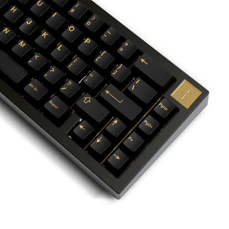 GMK Black and Gold Keycaps - Divinikey