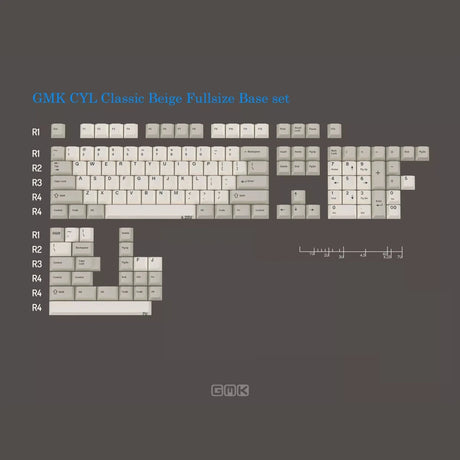 GMK CYL Beige Keycaps - Divinikey