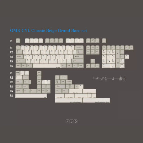 GMK CYL Beige Keycaps - Divinikey