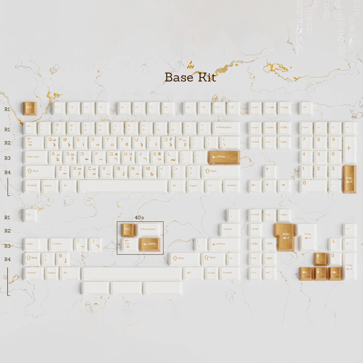 GMK CYL Cleopatra Keycaps - Divinikey