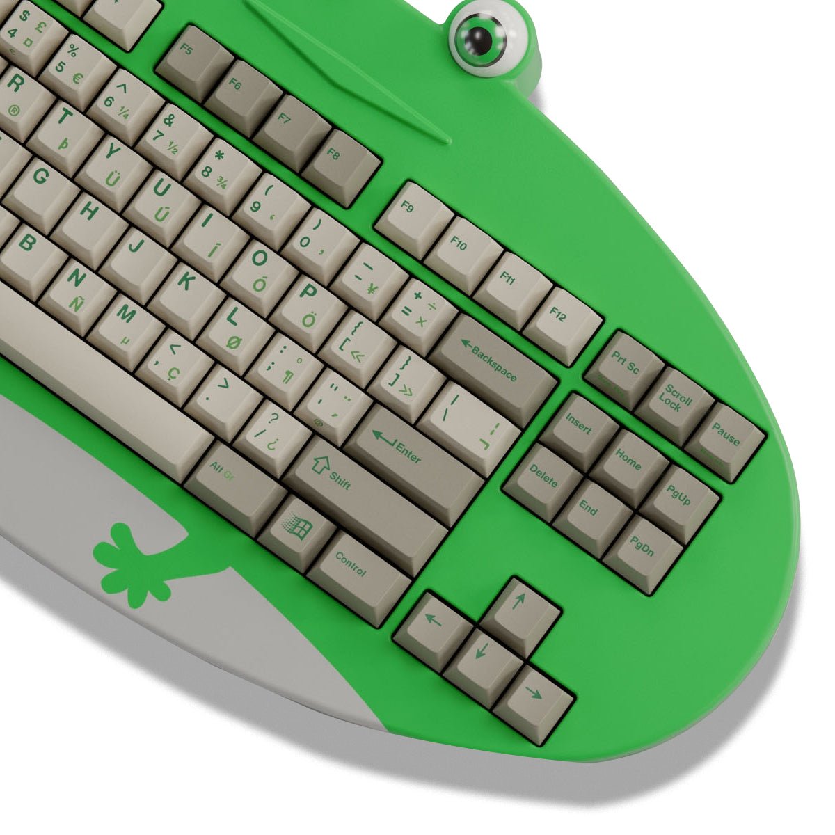 GMK CYL Green Alert Keycaps - Divinikey