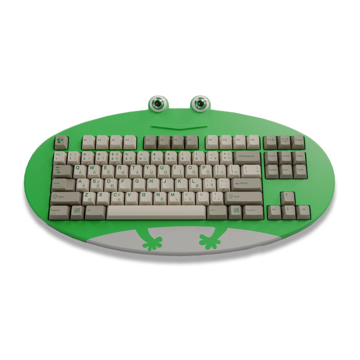 GMK CYL Green Alert Keycaps - Divinikey