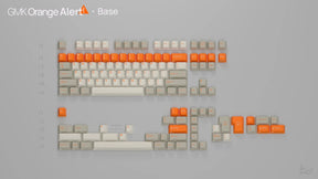 GMK CYL Orange Alert Keycaps - Divinikey