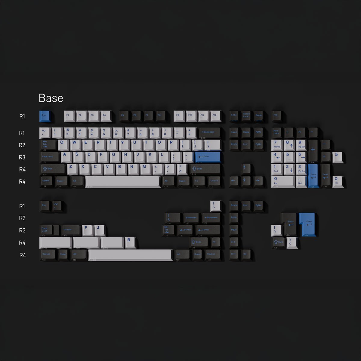 GMK CYL Splash Keycaps - Divinikey