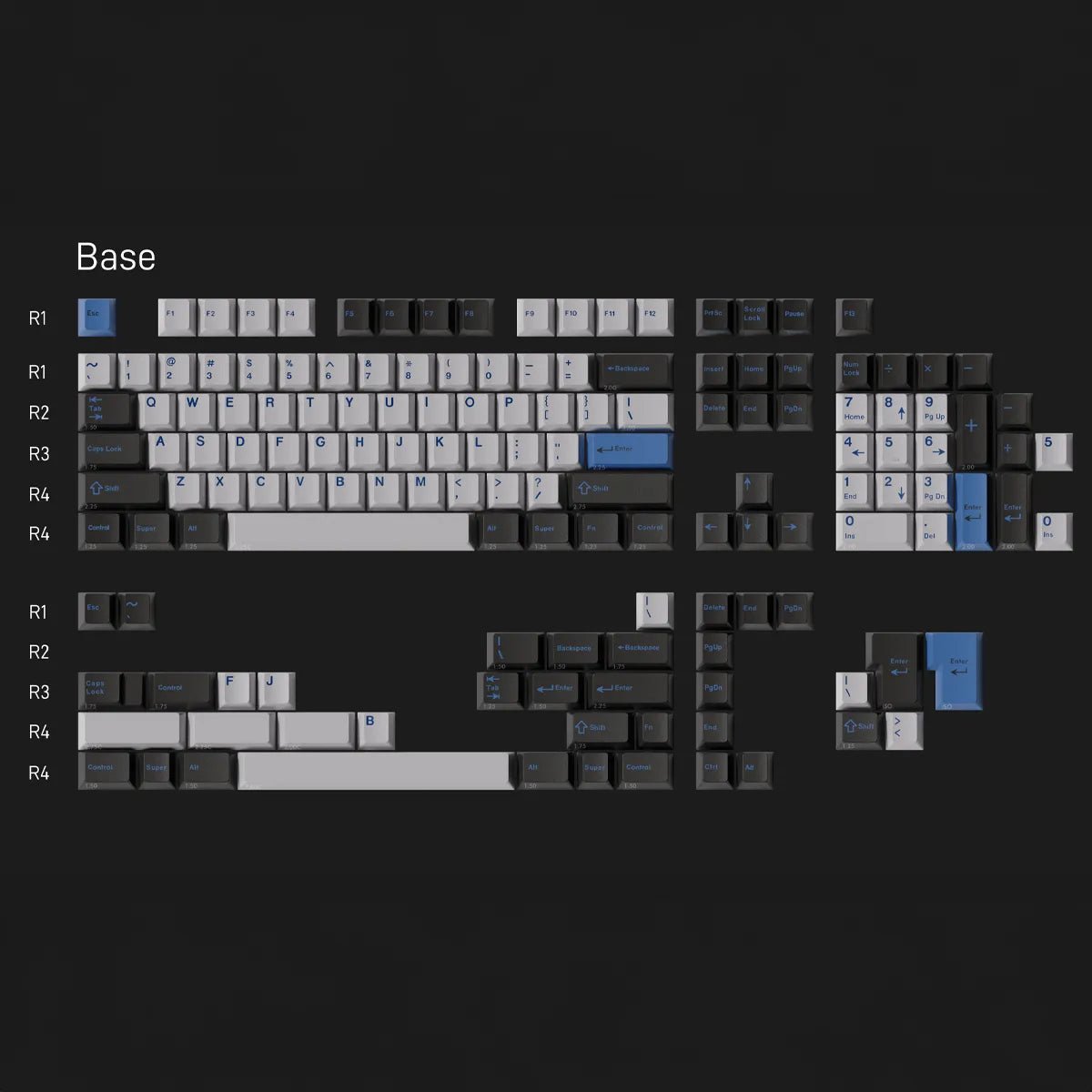 GMK CYL Splash Keycaps - Divinikey