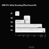 GMK CYL Streak Effect Accent Keycaps - Divinikey