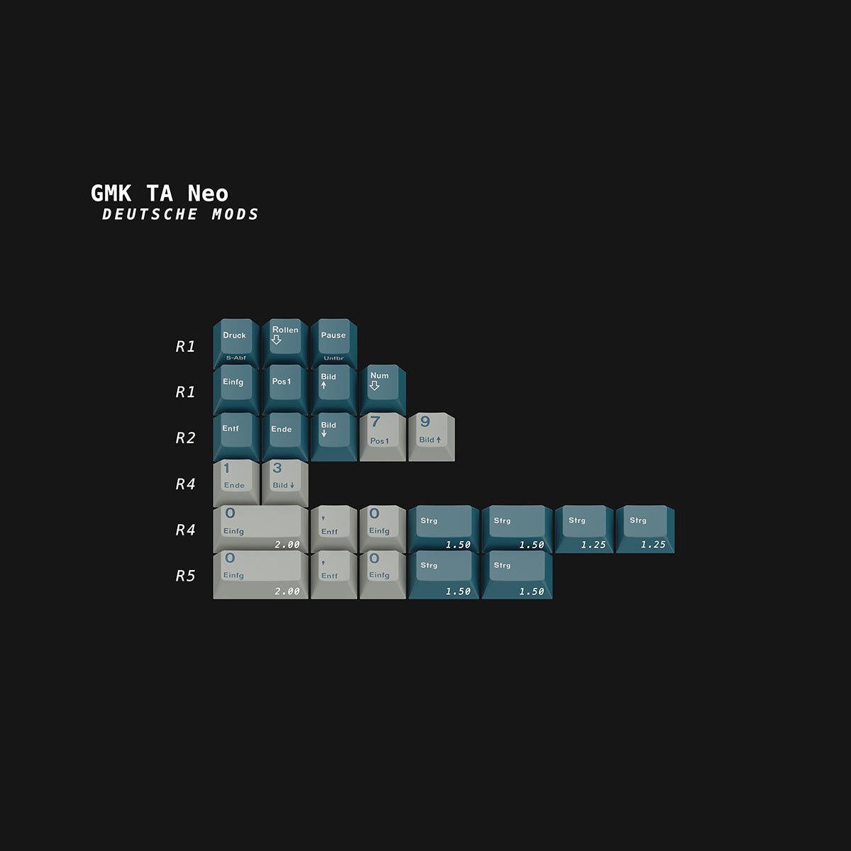 GMK CYL TA Neo Keycaps - Divinikey