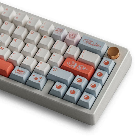 GOM Salmon Reborn Keycaps - Divinikey