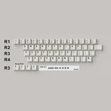 Hammerworks CRP R7 Beige Keycaps - Divinikey