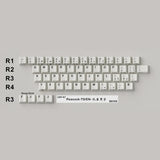 Hammerworks CRP R7 Beige Keycaps - Divinikey