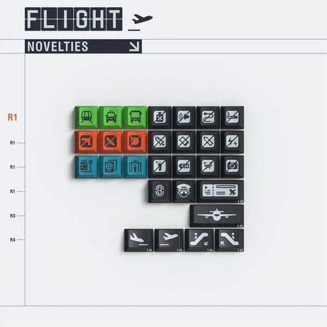 JTK Flight Keycaps - Divinikey