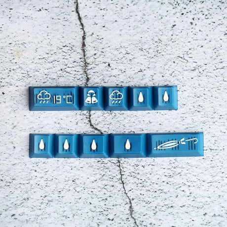 JTK Raindrop Keycaps - Divinikey
