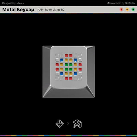 KAP Retro Lights R2 Keycaps - Divinikey