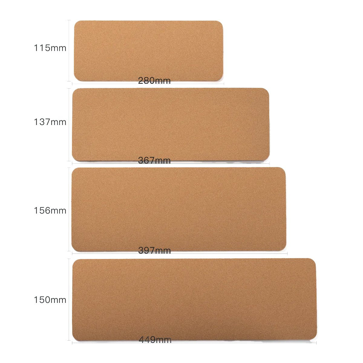 KBDfans Cork Keyboard Pad - Divinikey