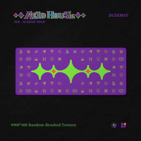 KBS Acid House Deskmat - Divinikey