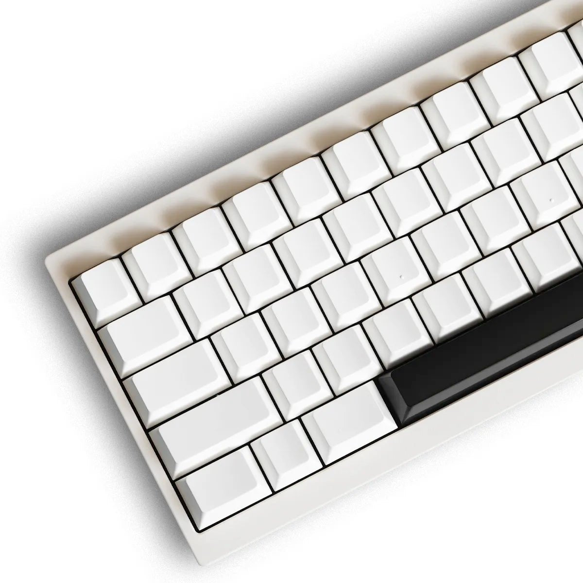 KBS Highlight White Keycaps - Divinikey
