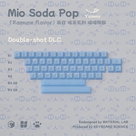 KBS Mio Soda Pop Keycaps - Divinikey