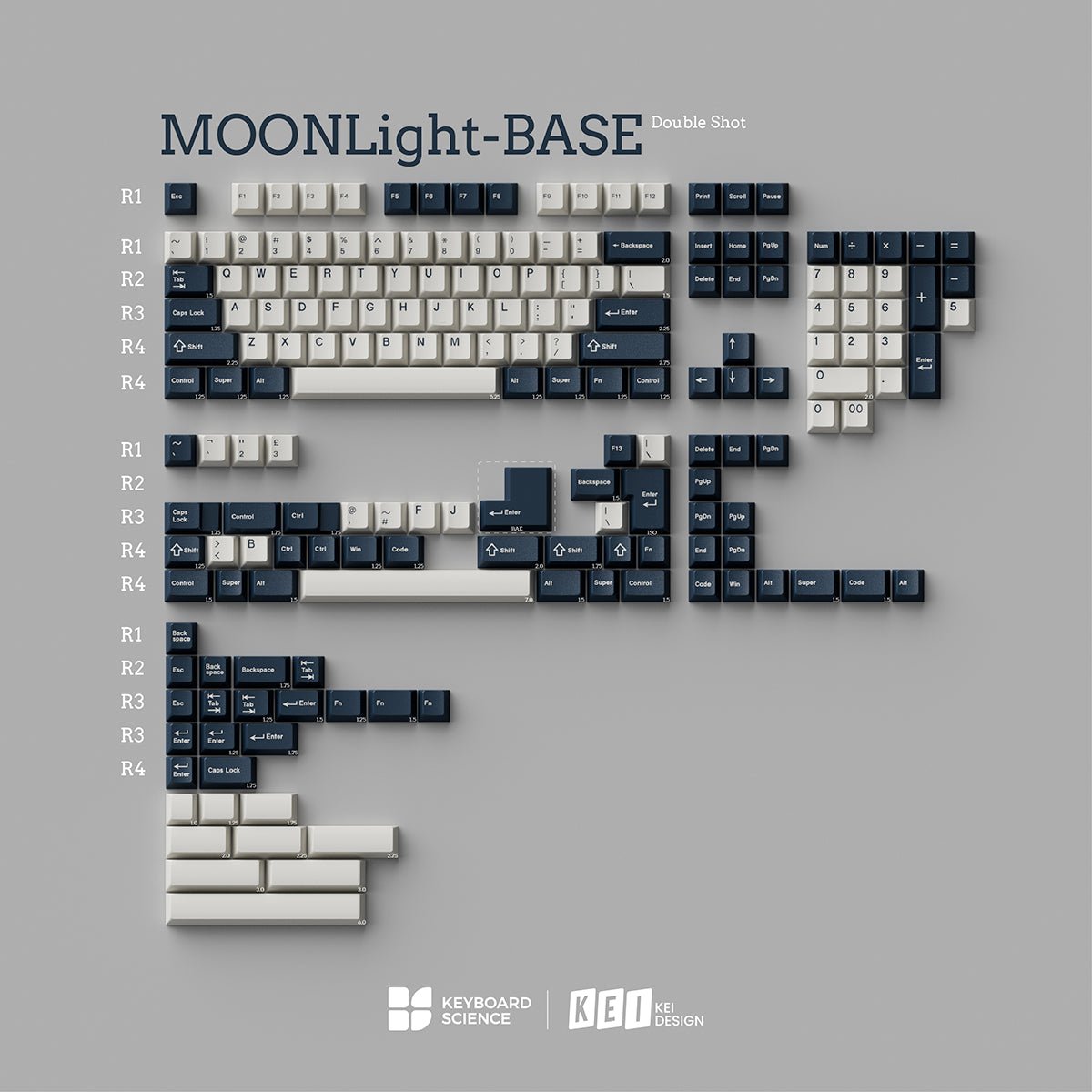 KBS Moonlight Keycaps - Divinikey