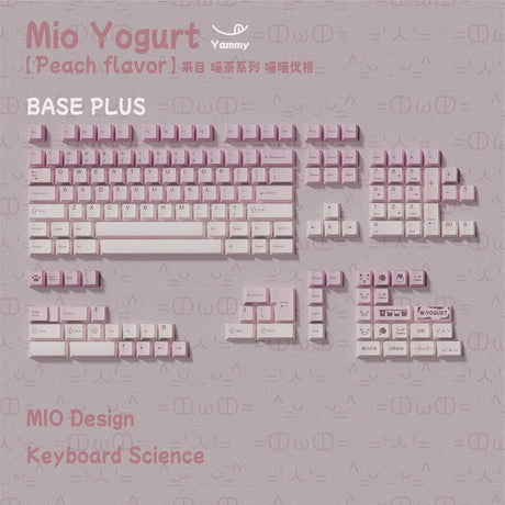 Keyboard Science Mio Yogurt Keycaps - Divinikey