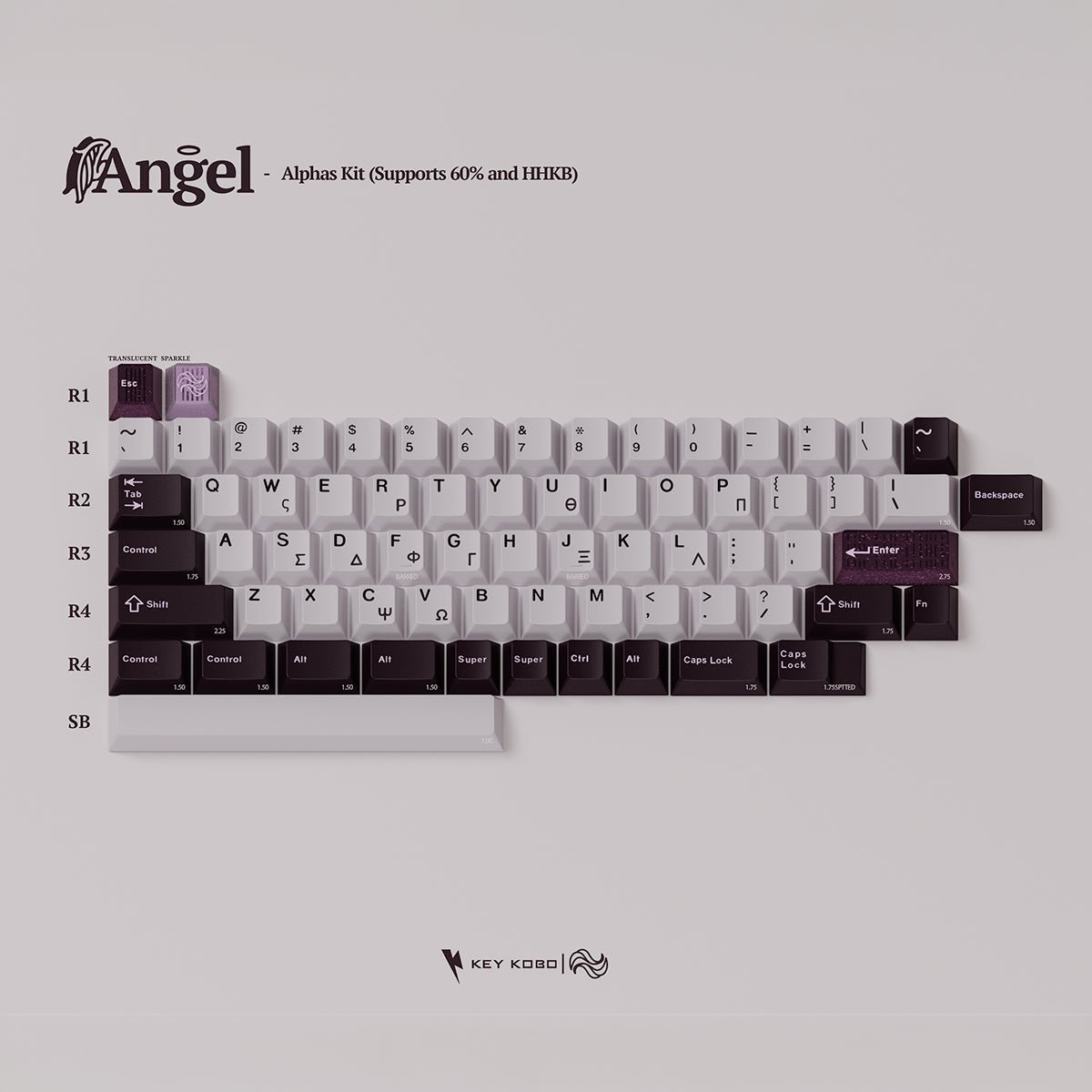 Keykobo Angel Keycaps - Divinikey
