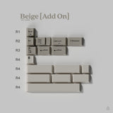Keykobo Beige Keycaps - Divinikey