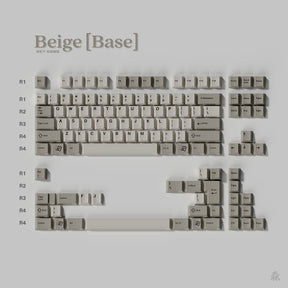 Keykobo Beige Keycaps - Divinikey