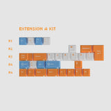Keykobo Citrus Relativity Keycaps - Divinikey
