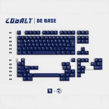 Keykobo Cobalt Keycaps - Divinikey