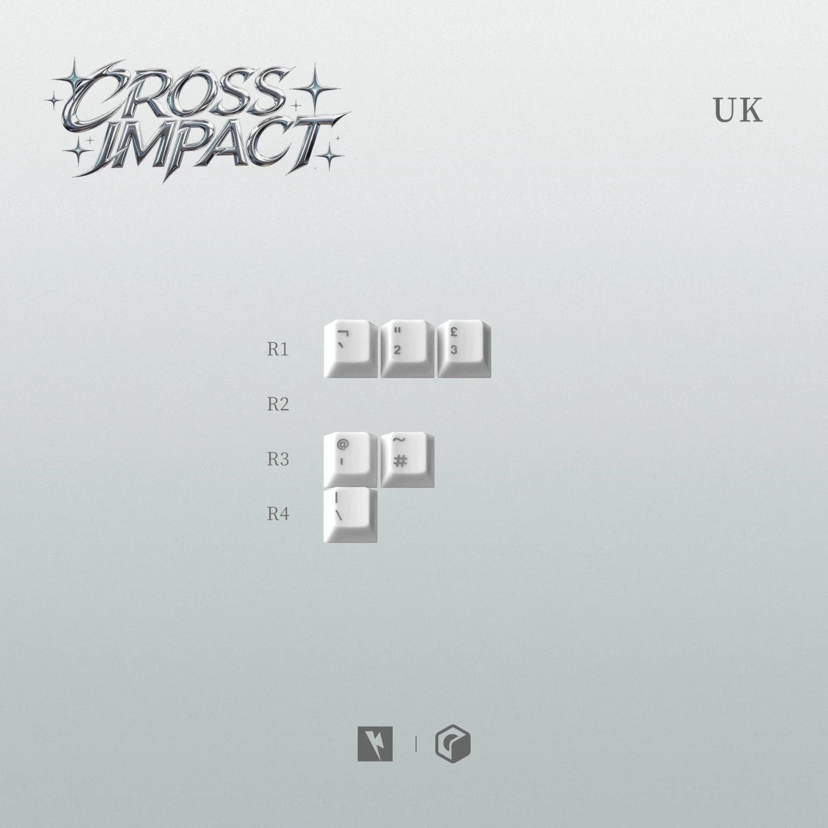 Keykobo Cross Impact Keycaps - Divinikey