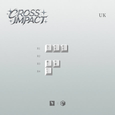 Keykobo Cross Impact Keycaps - Divinikey