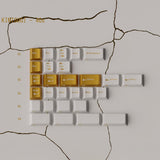 Keykobo Kintsugi Shiro Keycaps - Divinikey