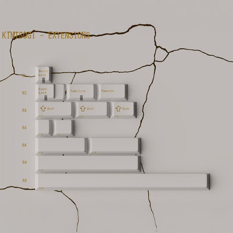 Keykobo Kintsugi Shiro Keycaps - Divinikey