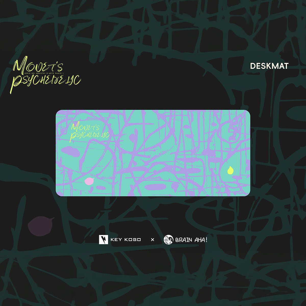 Keykobo Monet's Psychedelic Keycaps - Divinikey