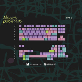 Keykobo Monet's Psychedelic Keycaps - Divinikey