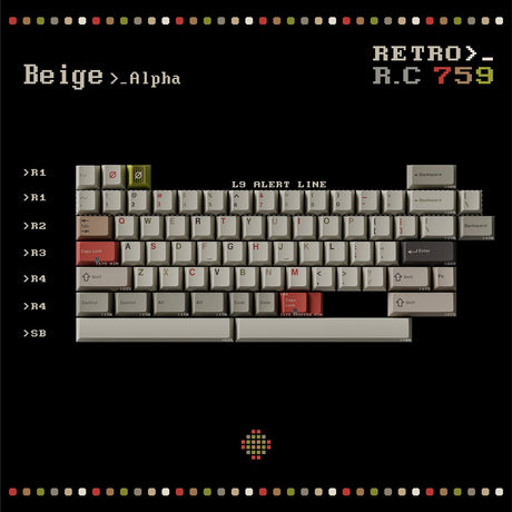 Keykobo Retro RC 759 Keycaps - Divinikey