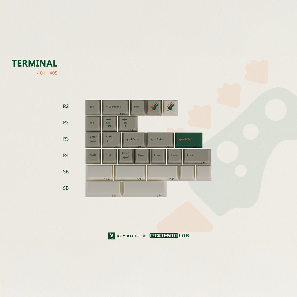 Keykobo Riddim Keycaps - Divinikey