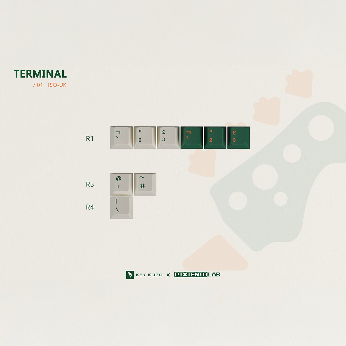 Keykobo Riddim Keycaps - Divinikey