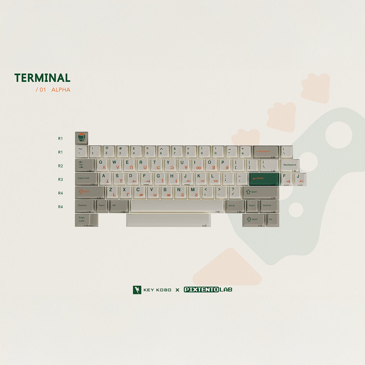 Keykobo Riddim Keycaps - Divinikey