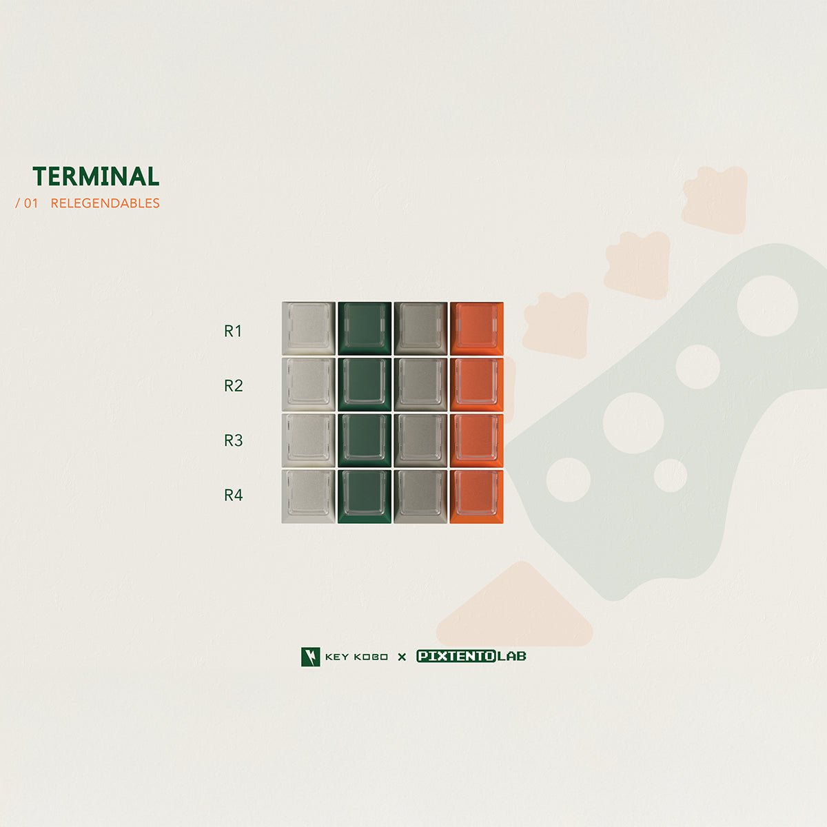 Keykobo Riddim Keycaps - Divinikey