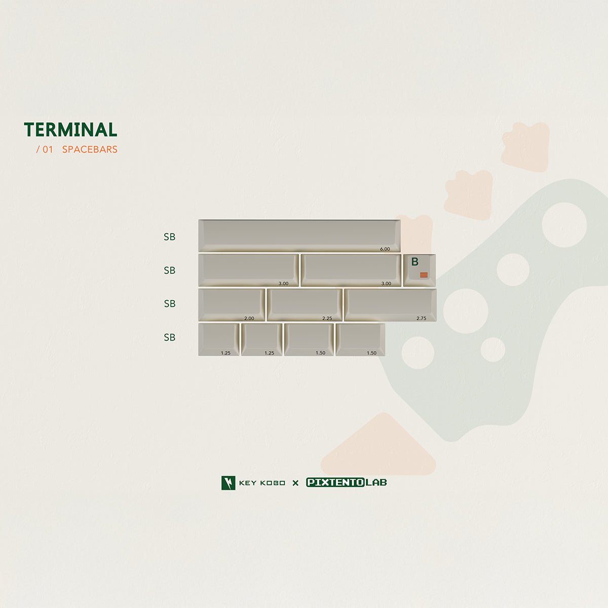 Keykobo Riddim Keycaps - Divinikey