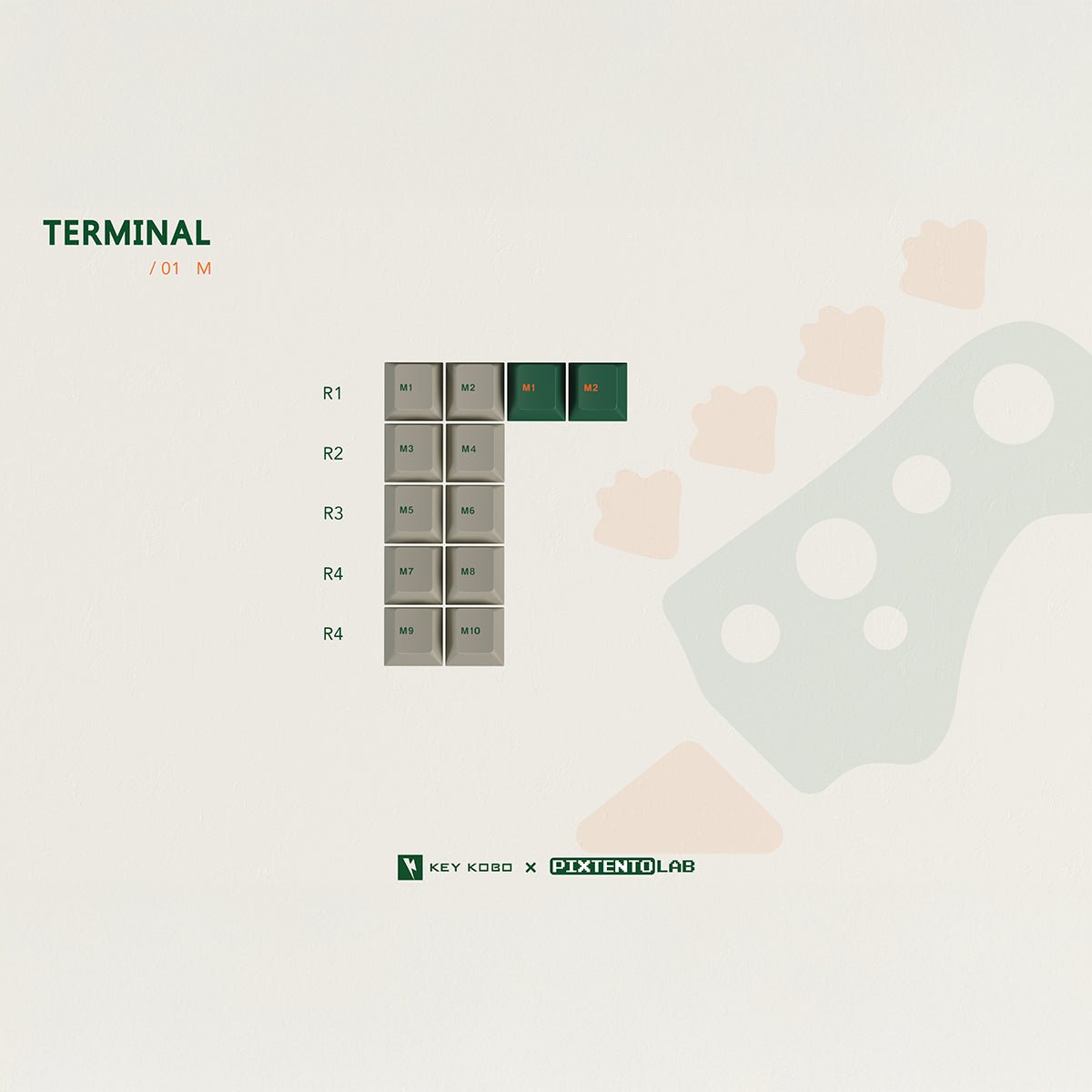 Keykobo Riddim Keycaps - Divinikey