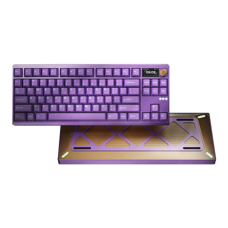 Meletrix Zoom DYNA TKL Keyboard - Eggplant Purple - Divinikey