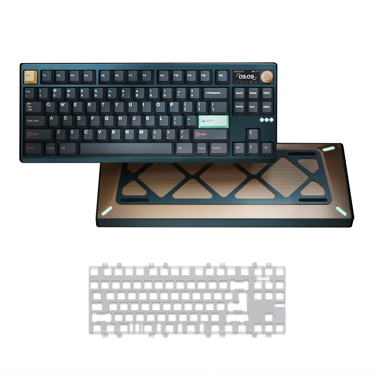Meletrix Zoom DYNA TKL Keyboard - Ink Green – Divinikey
