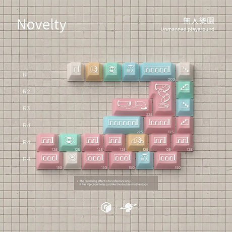 MW Unmanned Playground Keycaps - Divinikey