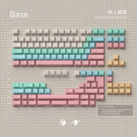 MW Unmanned Playground Keycaps - Divinikey