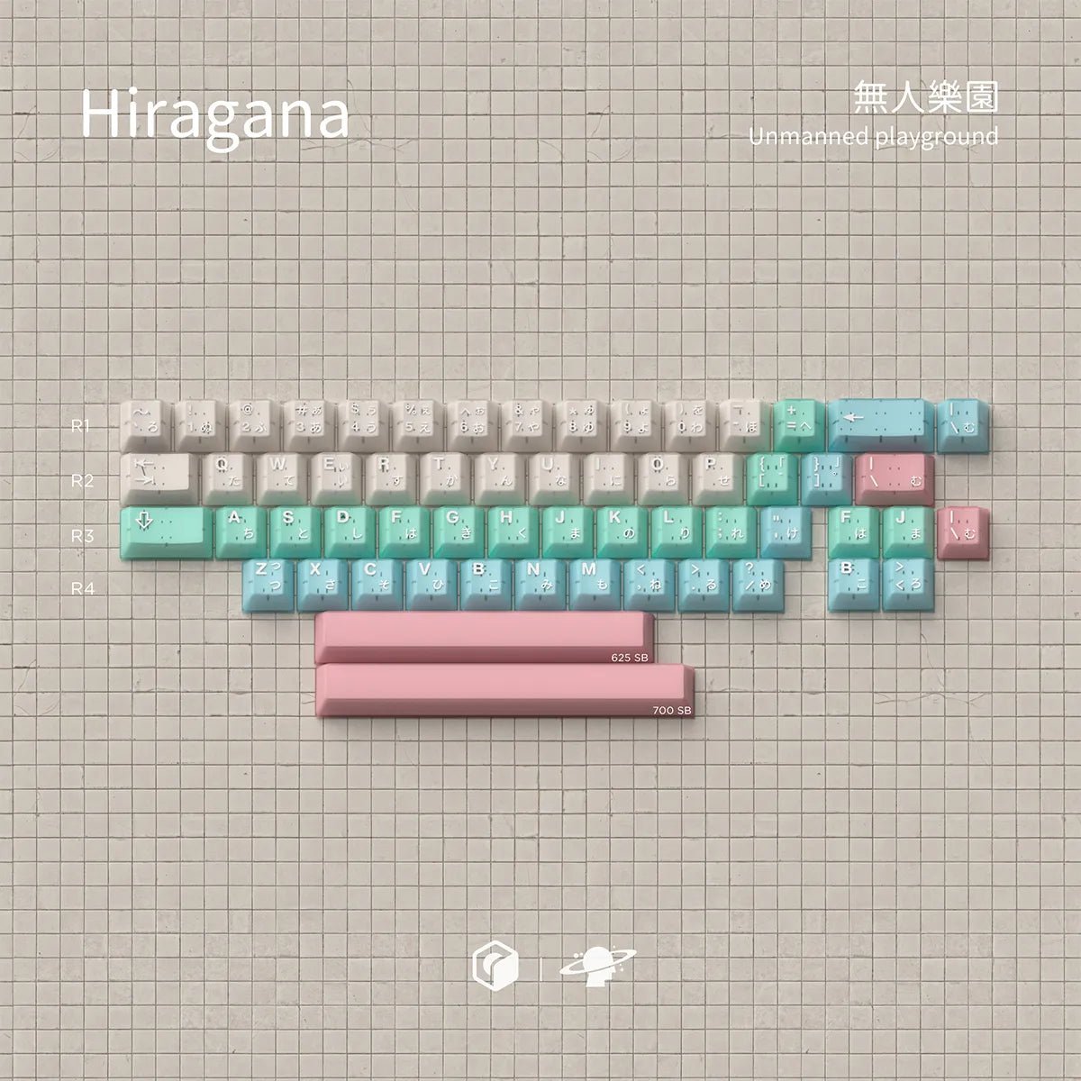 MW Unmanned Playground キーキャップ MW Unmanned Playground Keycaps Doubleshot PBT – Divinikey