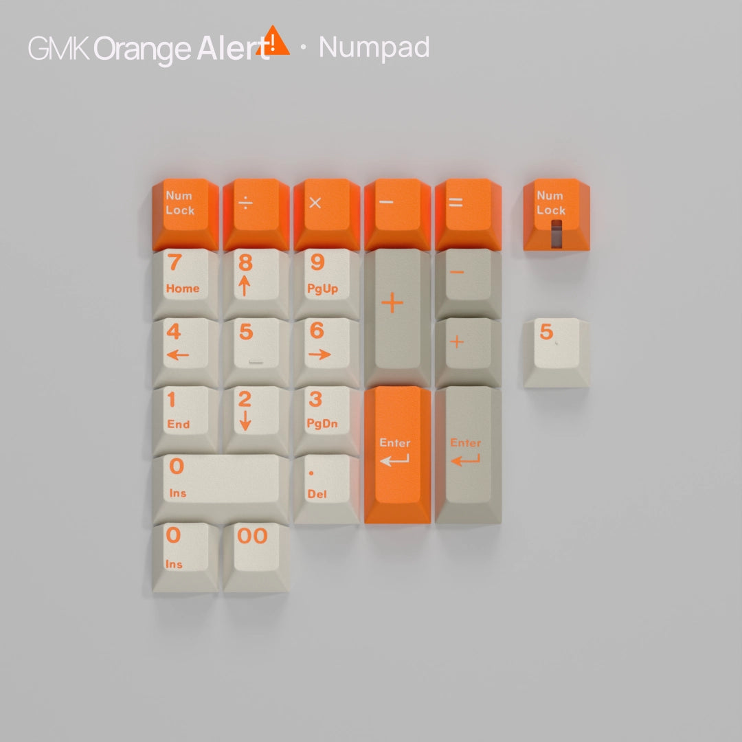 GMK CYL Orange Alert Keycaps